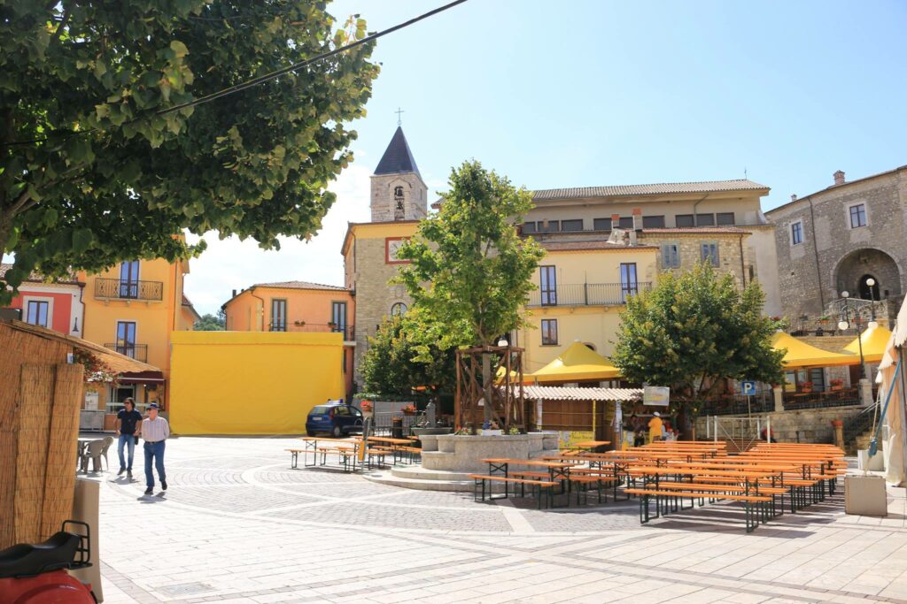 Sagra del Fungo Porcino Castelpagano - Allestimento