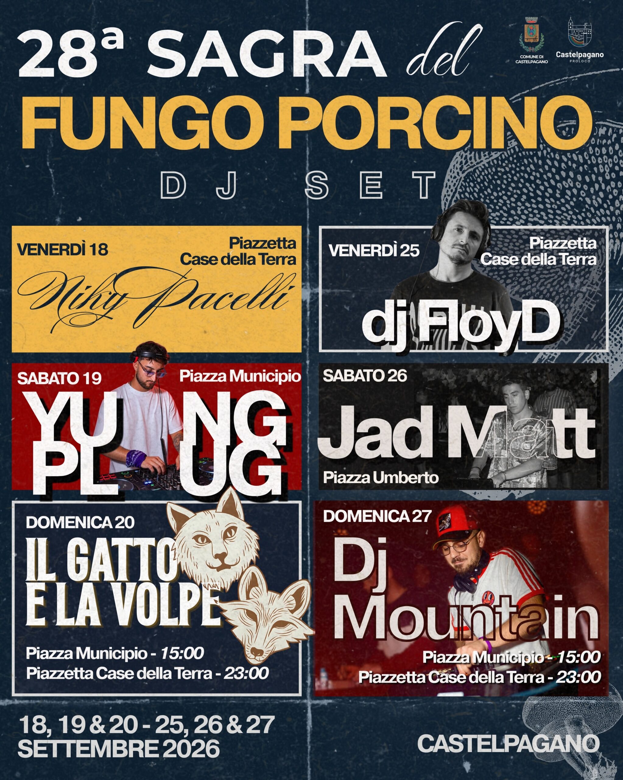 DJ set – Sagra del Fungo Porcino 2026